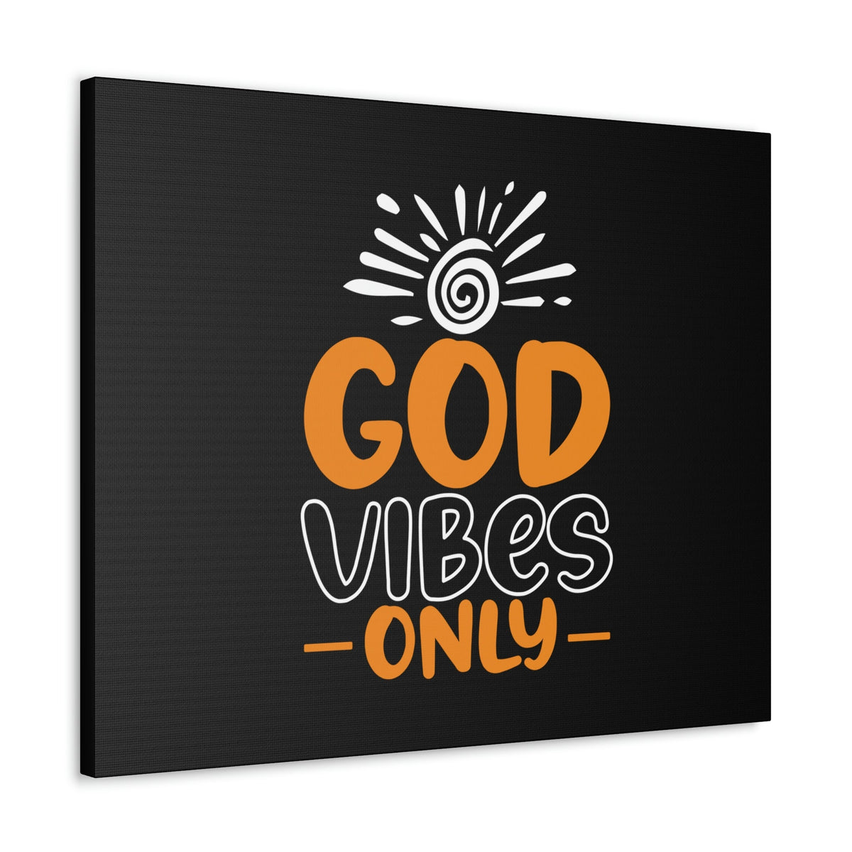 Scripture Walls God Vibes Only John 14:27 White Sun Christian Wall Art Bible Verse Print Ready to Hang Unframed-Express Your Love Gifts