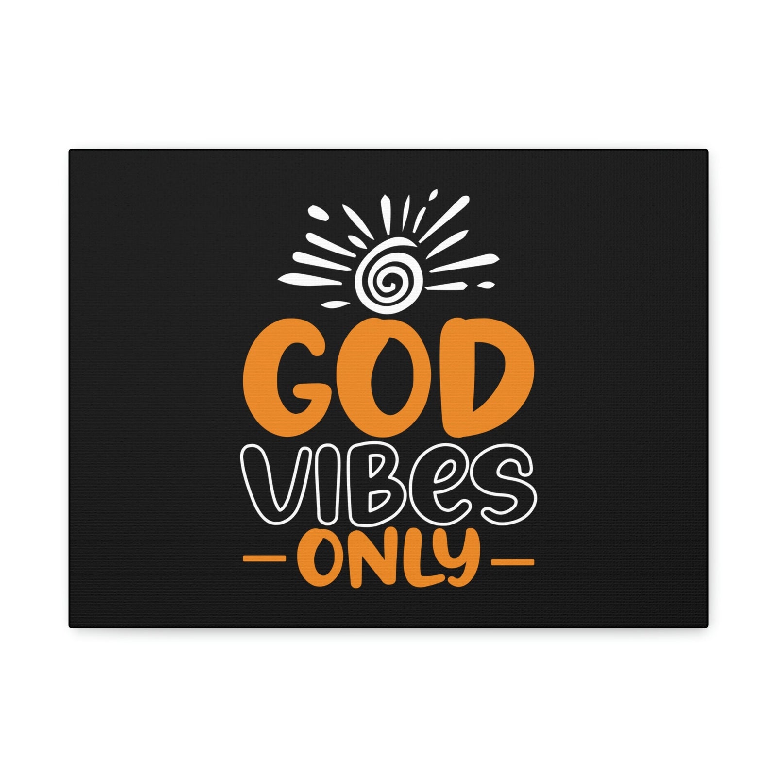 Scripture Walls God Vibes Only John 14:27 White Sun Christian Wall Art Bible Verse Print Ready to Hang Unframed-Express Your Love Gifts