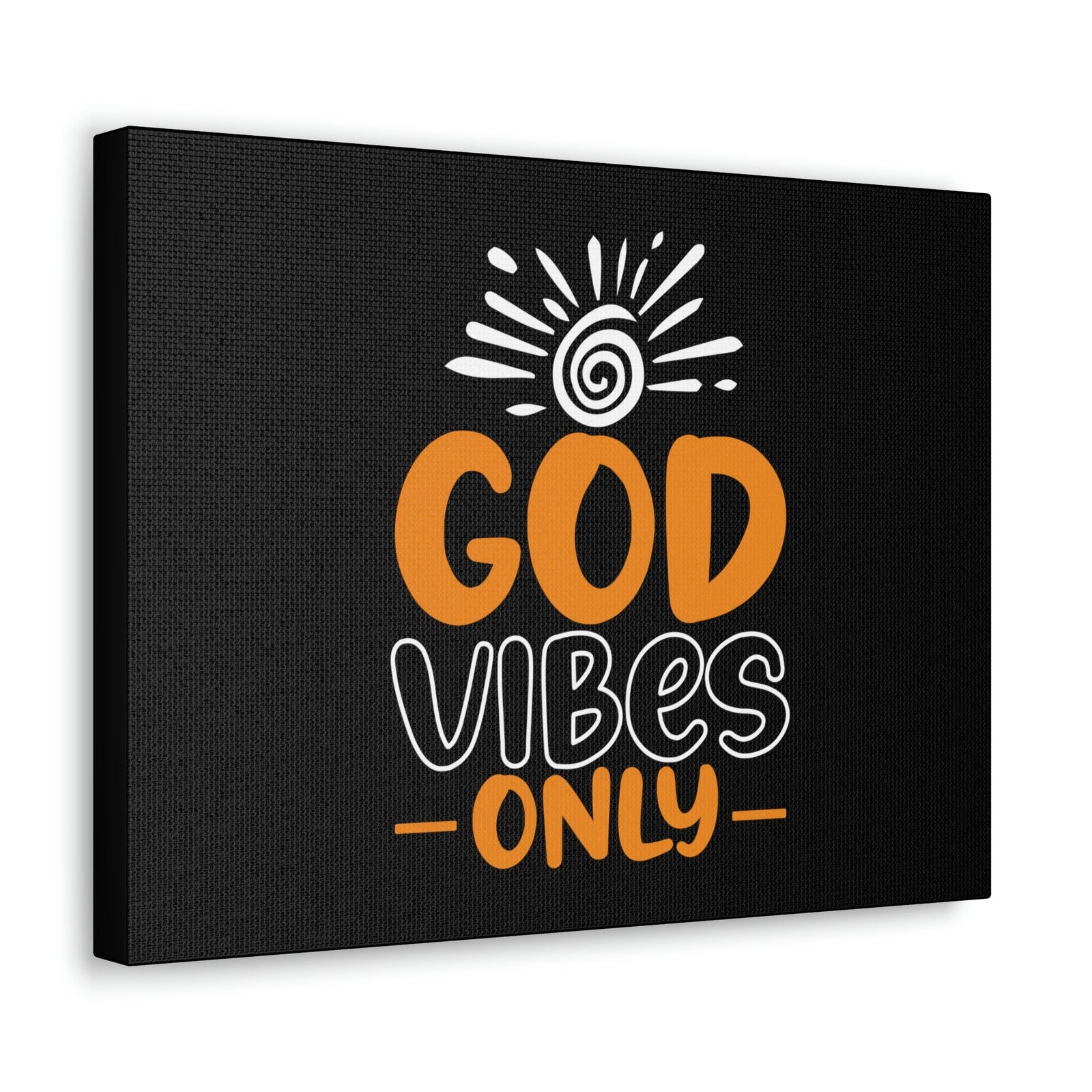 Scripture Walls God Vibes Only John 14:27 White Sun Christian Wall Art Bible Verse Print Ready to Hang Unframed-Express Your Love Gifts