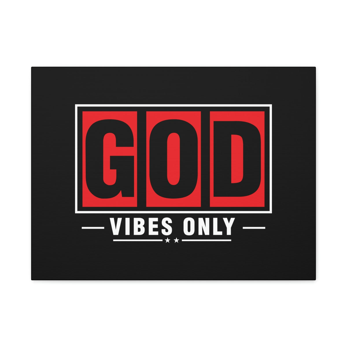 Scripture Walls God Vibes Only Romans 15:13 Red Christian Wall Art Bible Verse Print Ready to Hang Unframed-Express Your Love Gifts