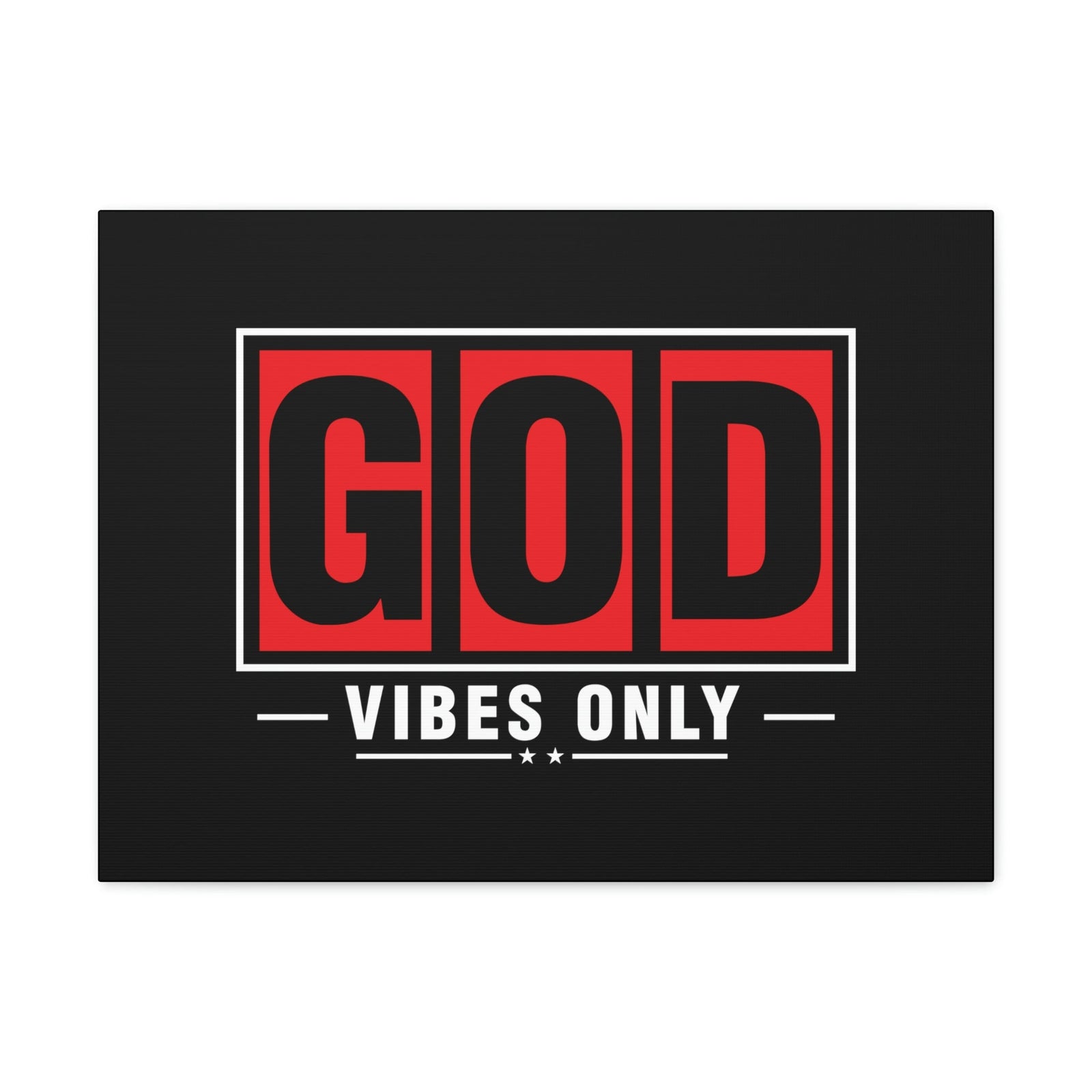 Scripture Walls God Vibes Only Romans 15:13 Red Christian Wall Art Bible Verse Print Ready to Hang Unframed-Express Your Love Gifts