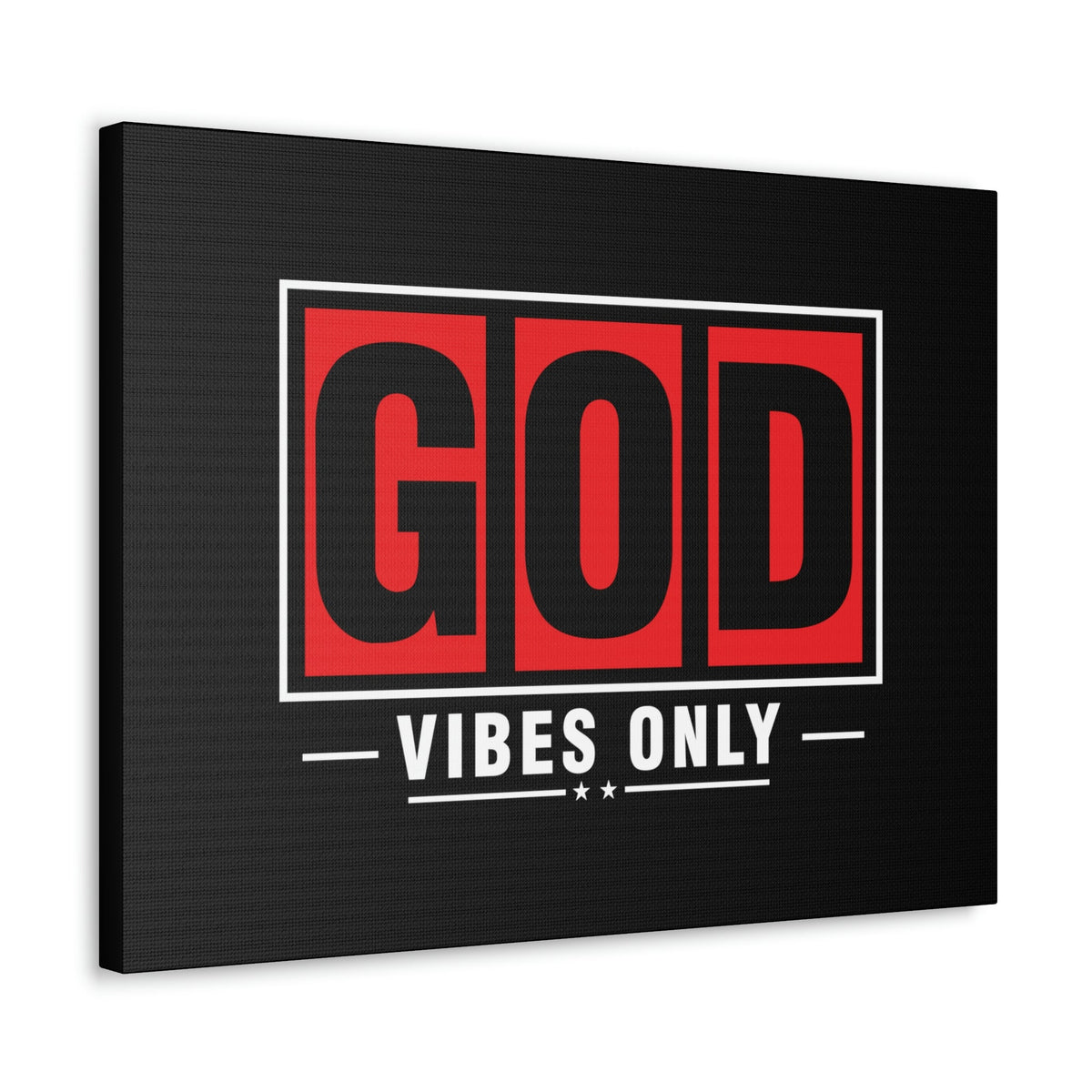 Scripture Walls God Vibes Only Romans 15:13 Red Christian Wall Art Bible Verse Print Ready to Hang Unframed-Express Your Love Gifts