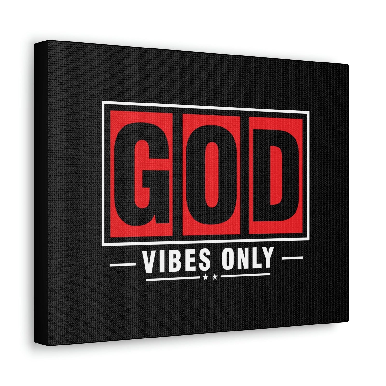 Scripture Walls God Vibes Only Romans 15:13 Red Christian Wall Art Bible Verse Print Ready to Hang Unframed-Express Your Love Gifts