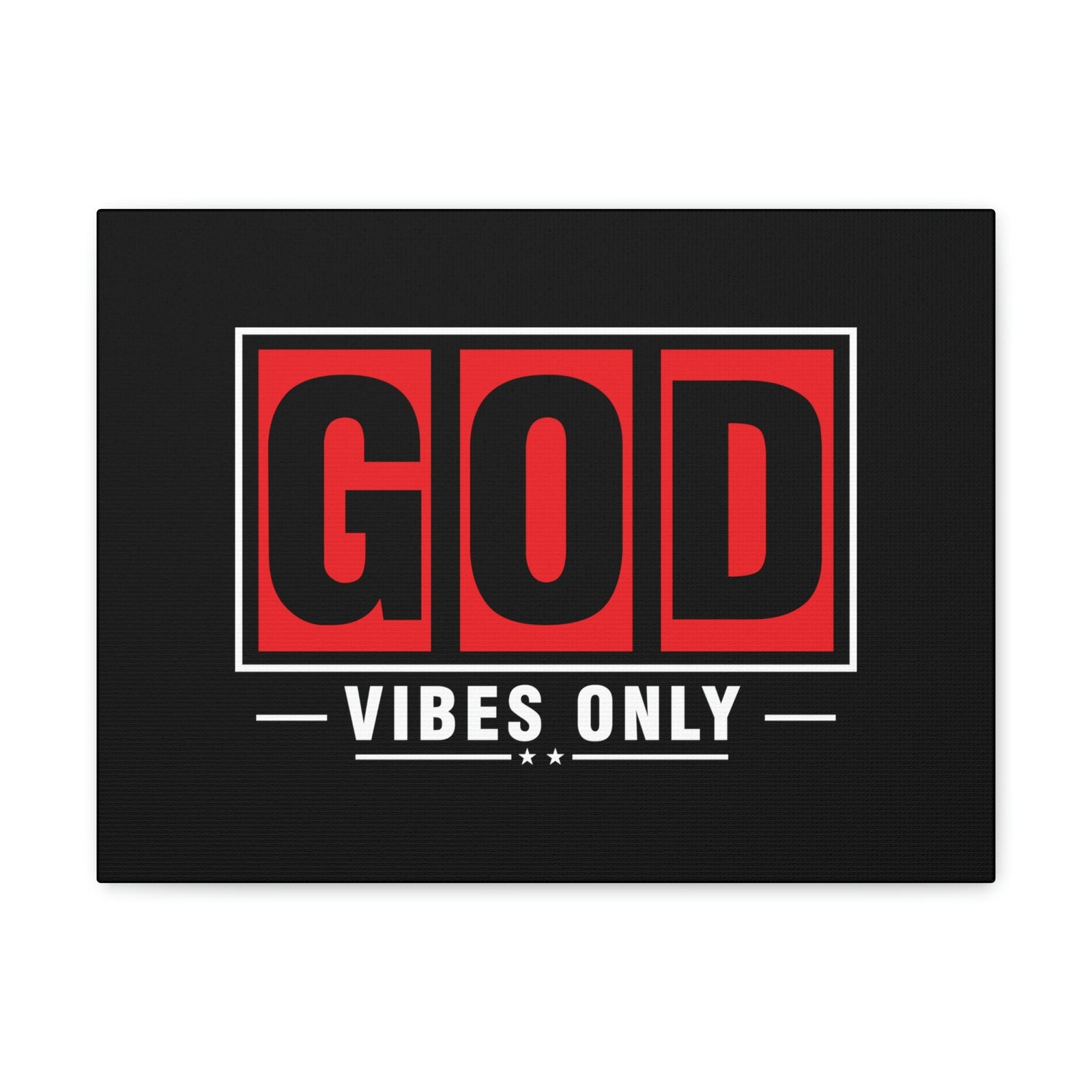 Scripture Walls God Vibes Only Romans 15:13 Red Christian Wall Art Bible Verse Print Ready to Hang Unframed-Express Your Love Gifts