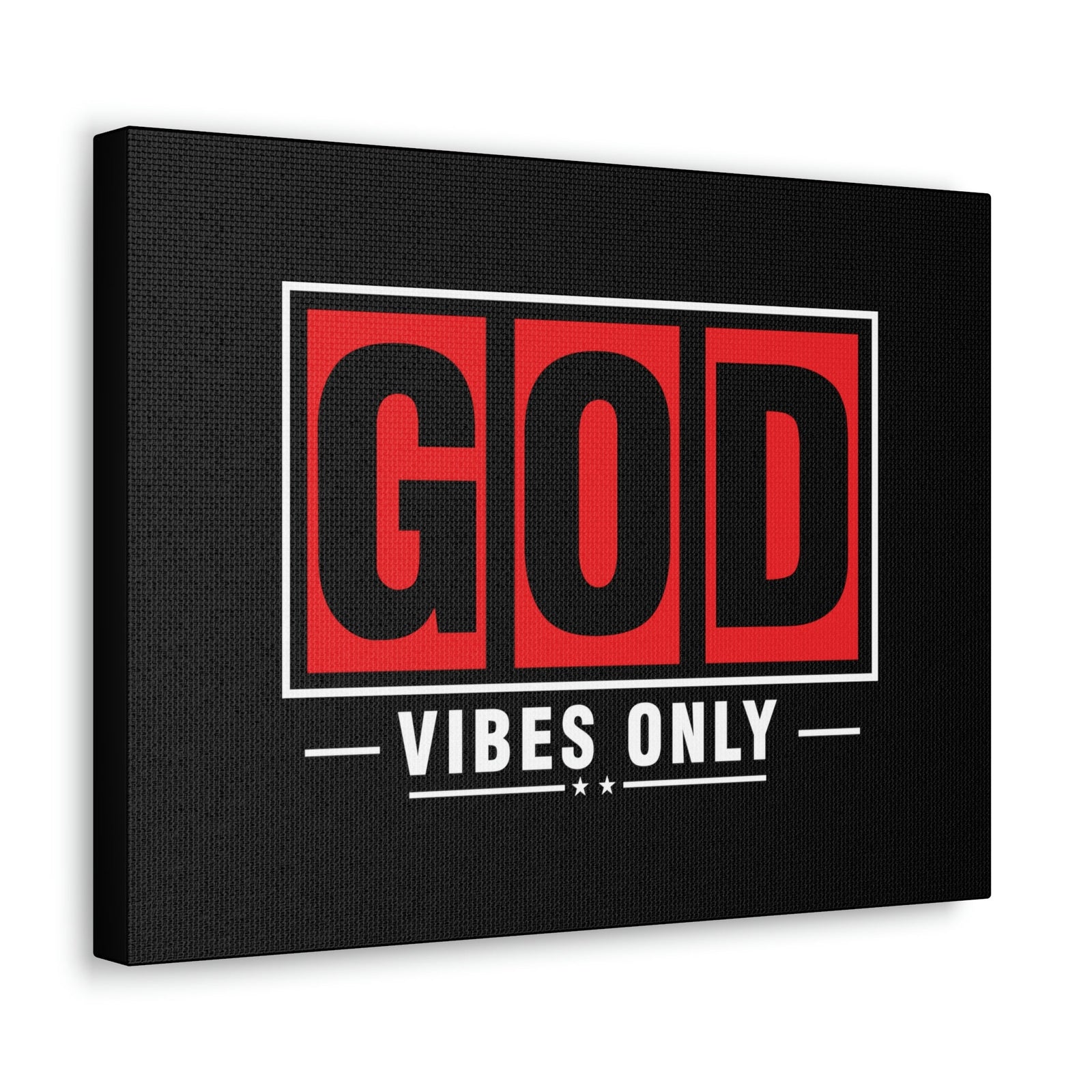 Scripture Walls God Vibes Only Romans 15:13 Red Christian Wall Art Bible Verse Print Ready to Hang Unframed-Express Your Love Gifts