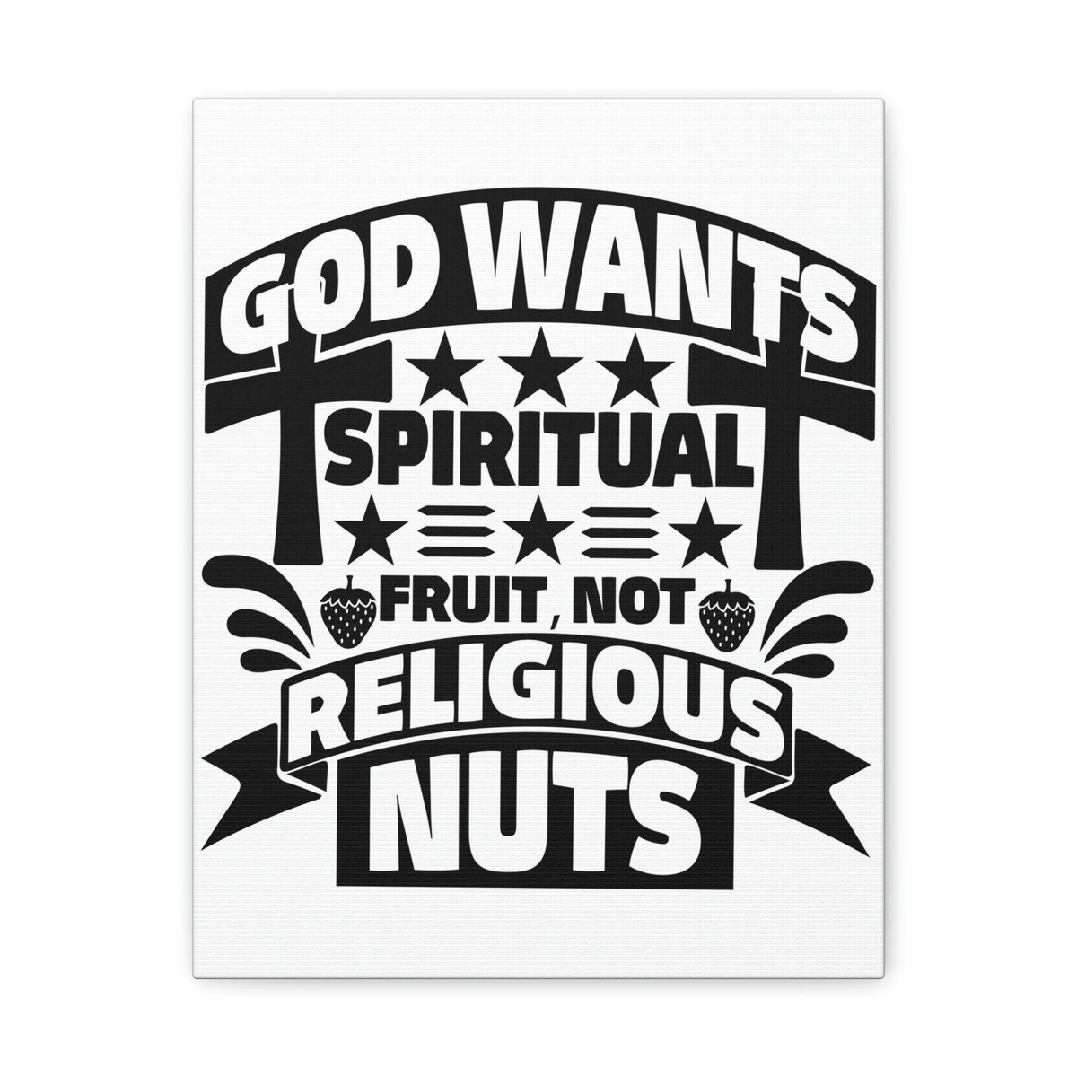 Scripture Walls God Wants Spiritual Fruit Galatians 5:22-23 Christian Wall Art Bible Verse Print Ready to Hang Unframed-Express Your Love Gifts