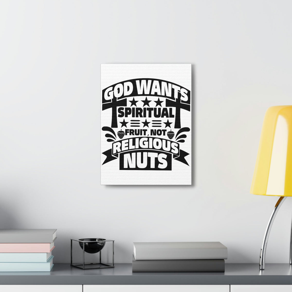 Scripture Walls God Wants Spiritual Fruit Galatians 5:22-23 Christian Wall Art Bible Verse Print Ready to Hang Unframed-Express Your Love Gifts