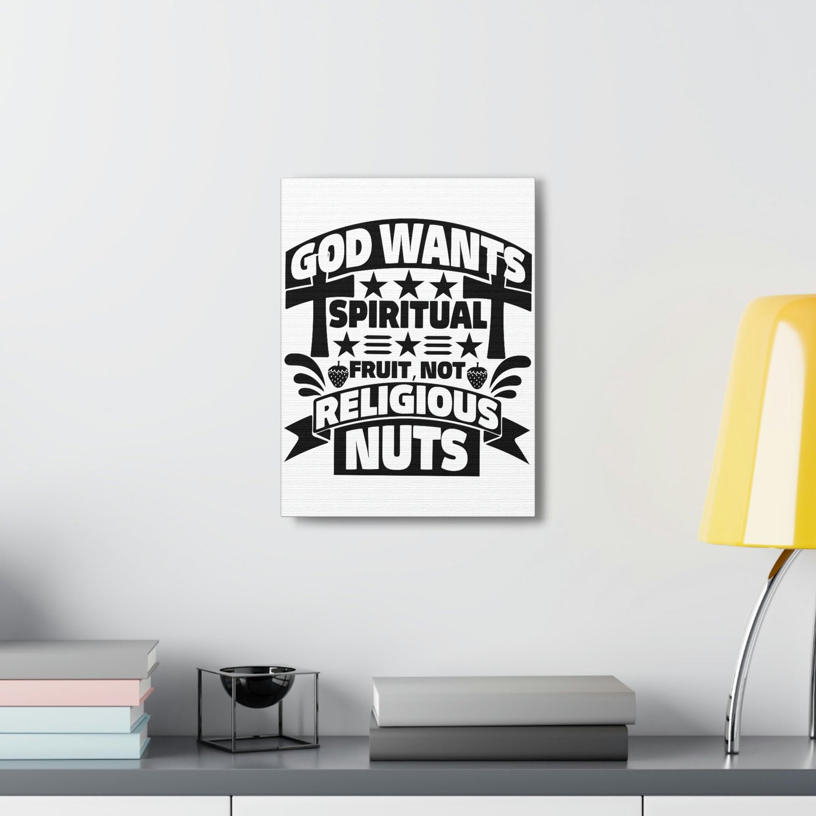 Scripture Walls God Wants Spiritual Fruit Galatians 5:22-23 Christian Wall Art Bible Verse Print Ready to Hang Unframed-Express Your Love Gifts