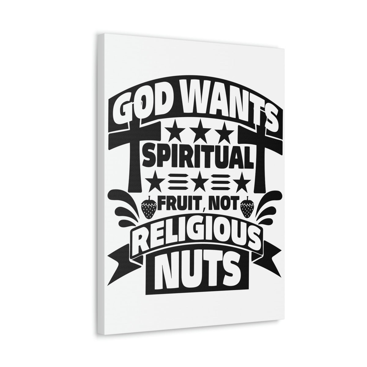 Scripture Walls God Wants Spiritual Fruit Galatians 5:22-23 Christian Wall Art Bible Verse Print Ready to Hang Unframed-Express Your Love Gifts