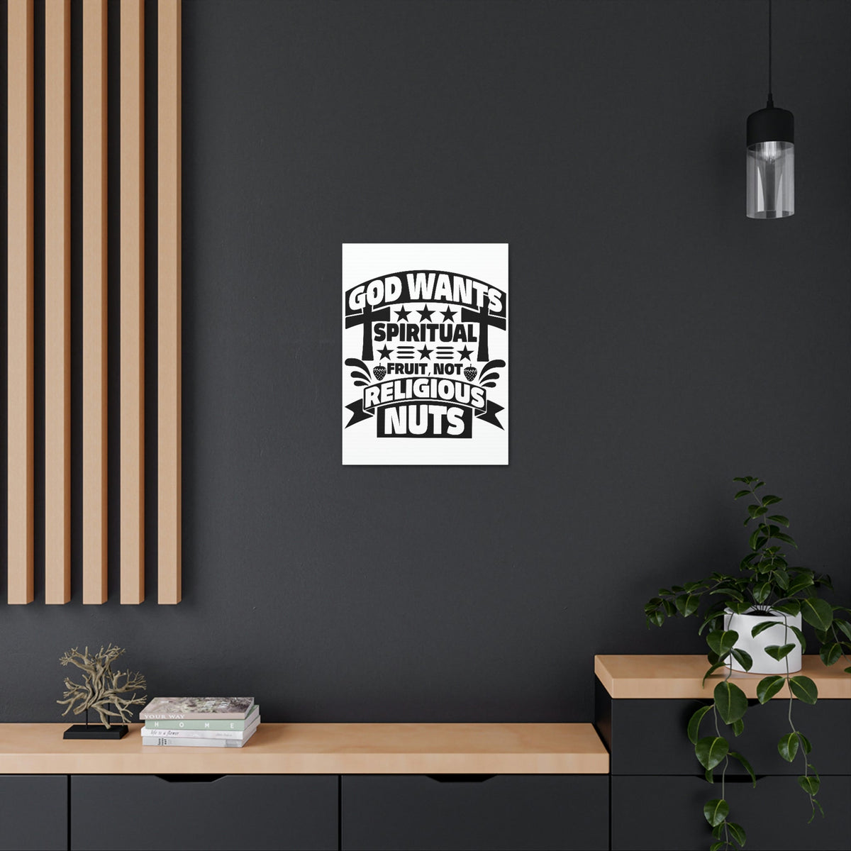 Scripture Walls God Wants Spiritual Fruit Galatians 5:22-23 Christian Wall Art Bible Verse Print Ready to Hang Unframed-Express Your Love Gifts