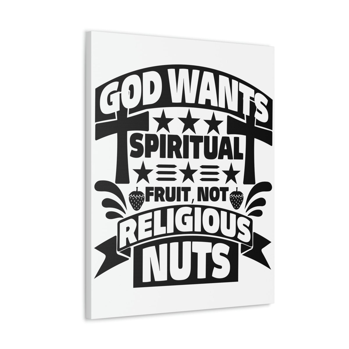 Scripture Walls God Wants Spiritual Fruit Galatians 5:22-23 Christian Wall Art Bible Verse Print Ready to Hang Unframed-Express Your Love Gifts