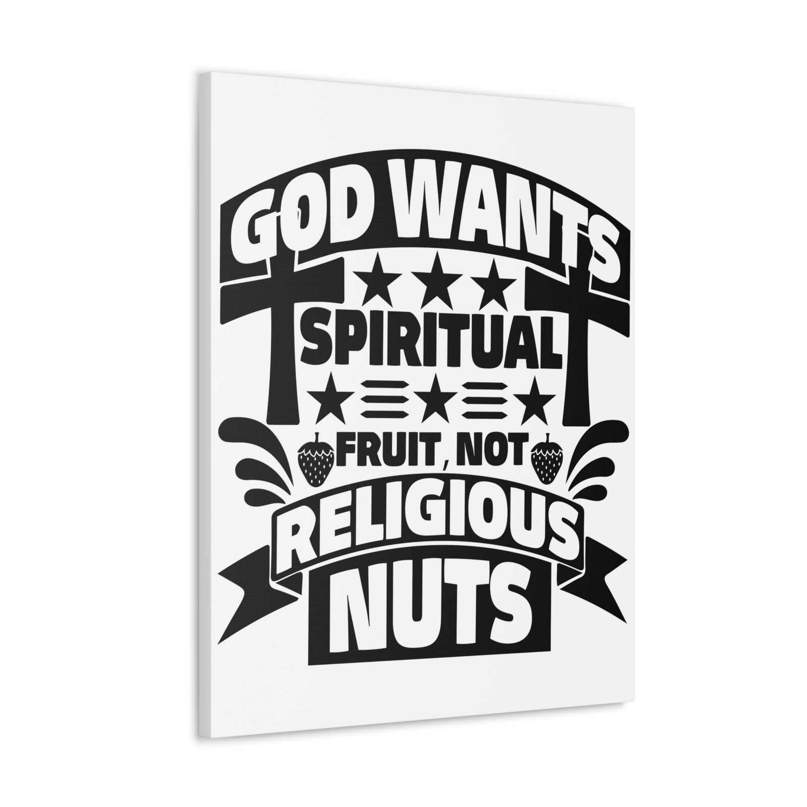 Scripture Walls God Wants Spiritual Fruit Galatians 5:22-23 Christian Wall Art Bible Verse Print Ready to Hang Unframed-Express Your Love Gifts
