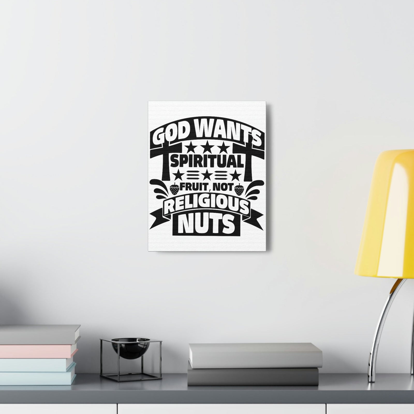 Scripture Walls God Wants Spiritual Fruit Galatians 5:22-23 Christian Wall Art Bible Verse Print Ready to Hang Unframed-Express Your Love Gifts