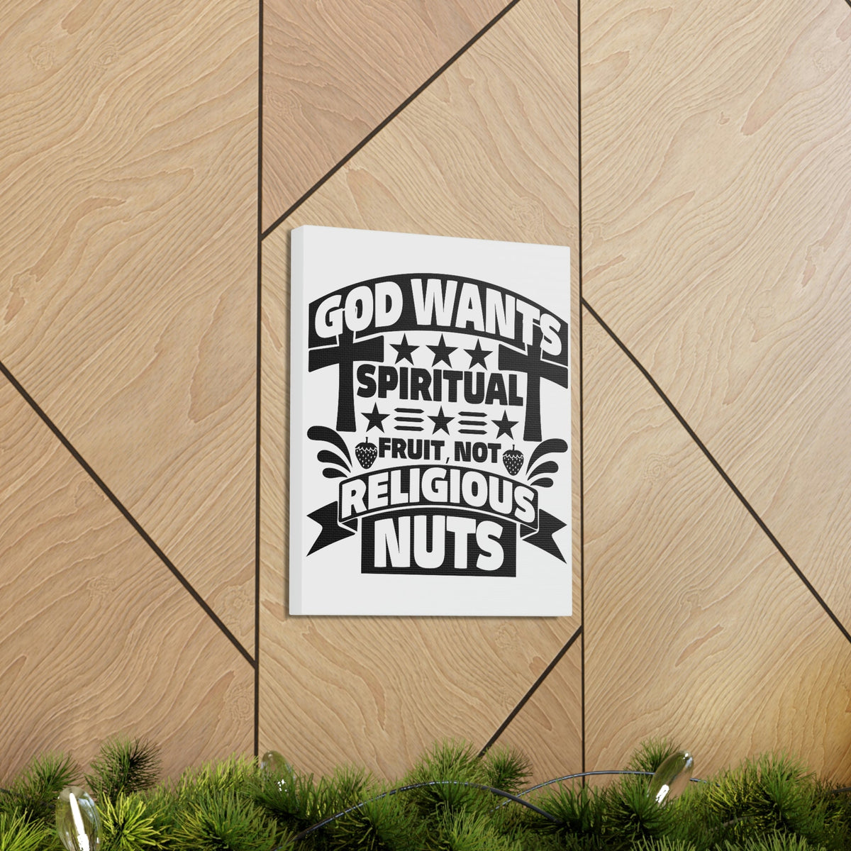 Scripture Walls God Wants Spiritual Fruit Galatians 5:22-23 Christian Wall Art Bible Verse Print Ready to Hang Unframed-Express Your Love Gifts