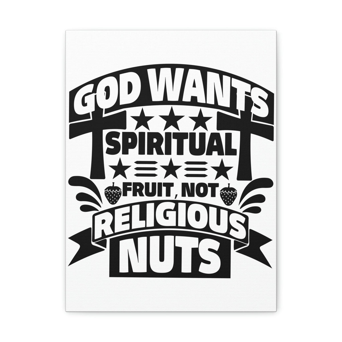 Scripture Walls God Wants Spiritual Fruit Galatians 5:22-23 Christian Wall Art Bible Verse Print Ready to Hang Unframed-Express Your Love Gifts