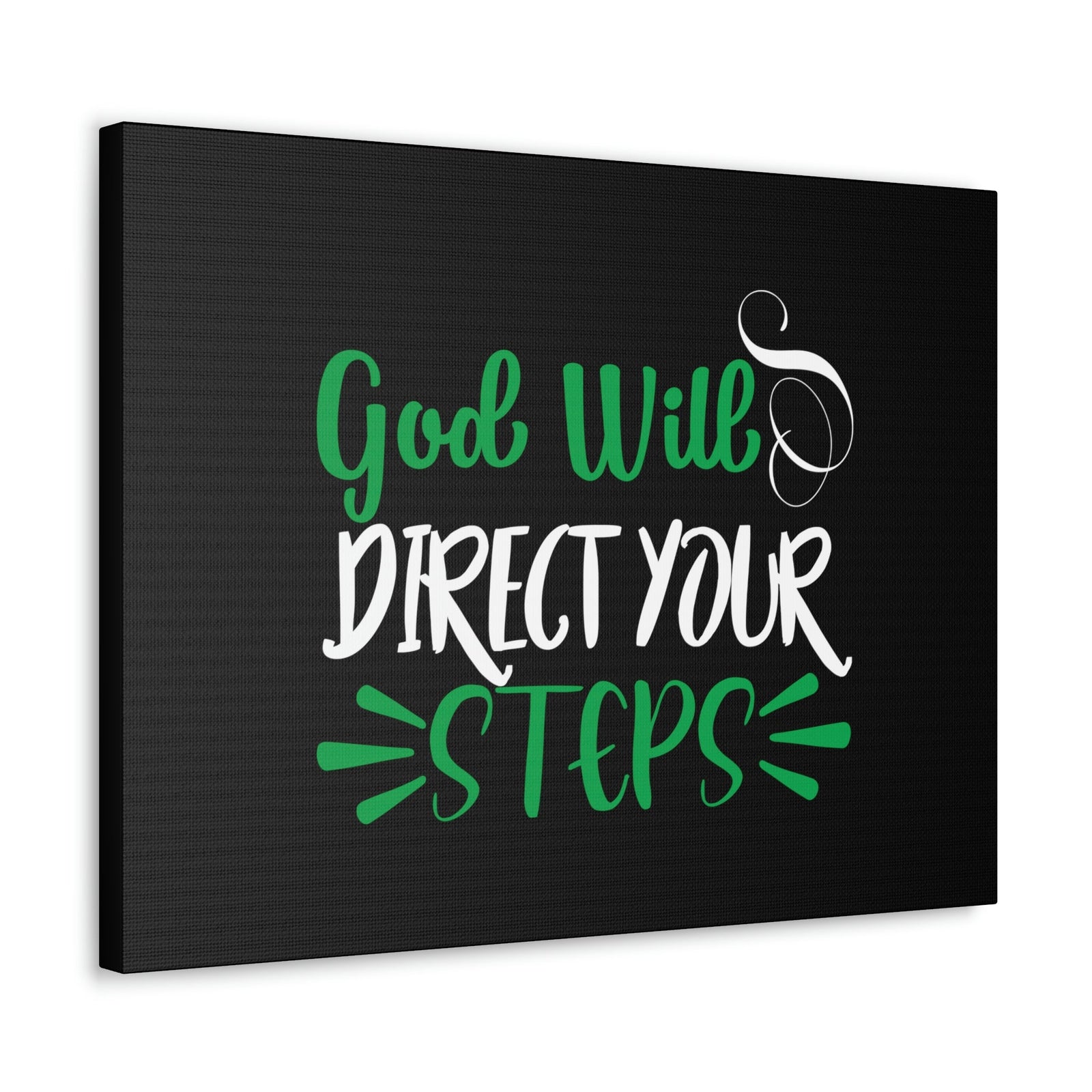 Scripture Walls God Will Direct Your Steps Psalm 32:8 Christian Wall Art Bible Verse Print Ready to Hang Unframed-Express Your Love Gifts