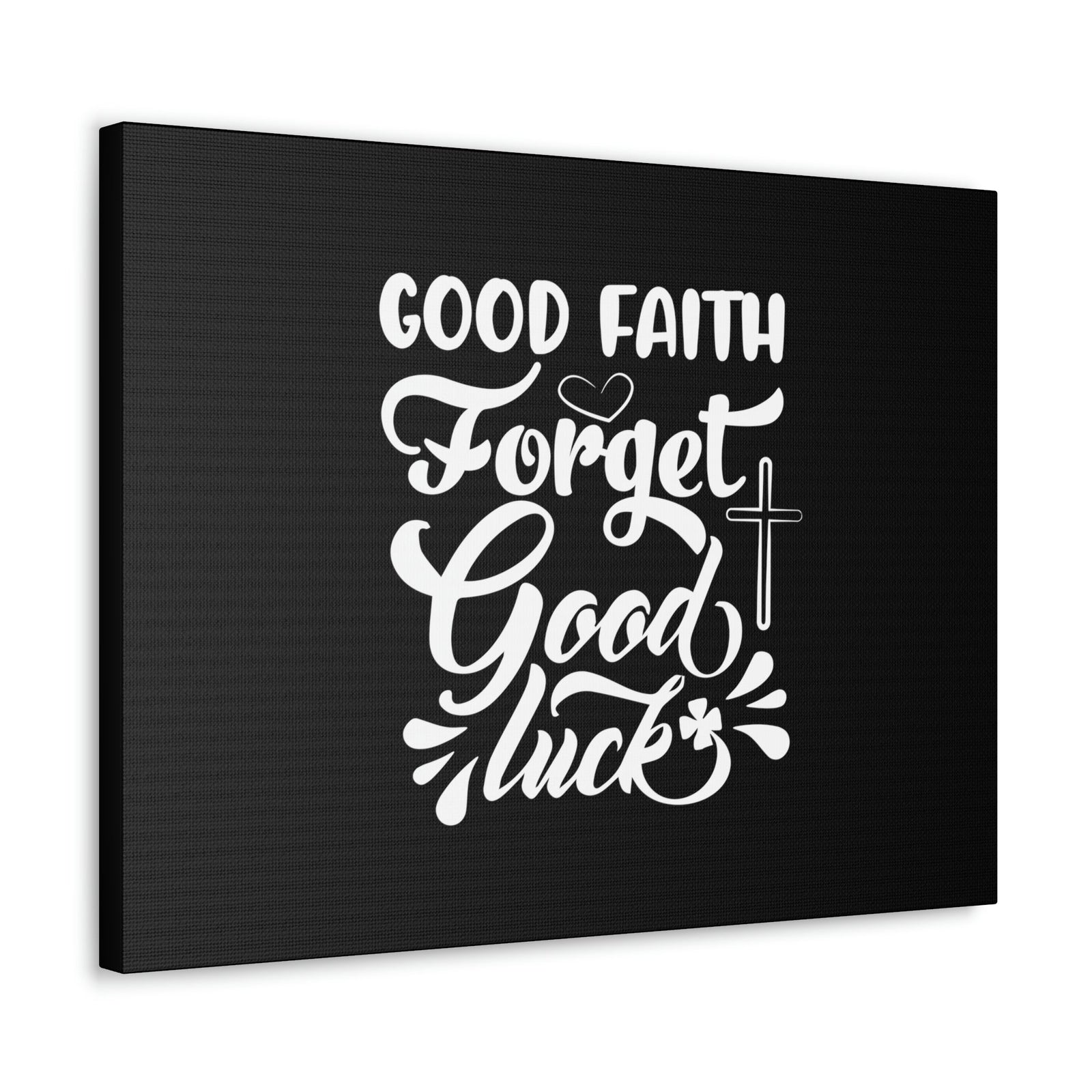 Scripture Walls Good Faith Hebrews 11:1 Black Christian Wall Art Bible Verse Print Ready to Hang Unframed-Express Your Love Gifts