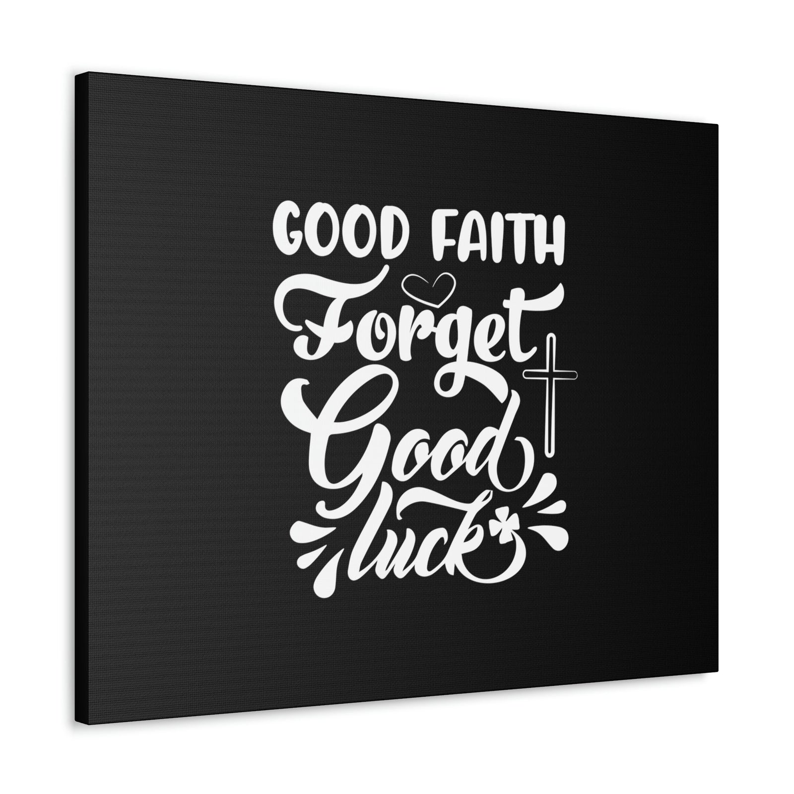 Scripture Walls Good Faith Hebrews 11:1 Black Christian Wall Art Bible Verse Print Ready to Hang Unframed-Express Your Love Gifts