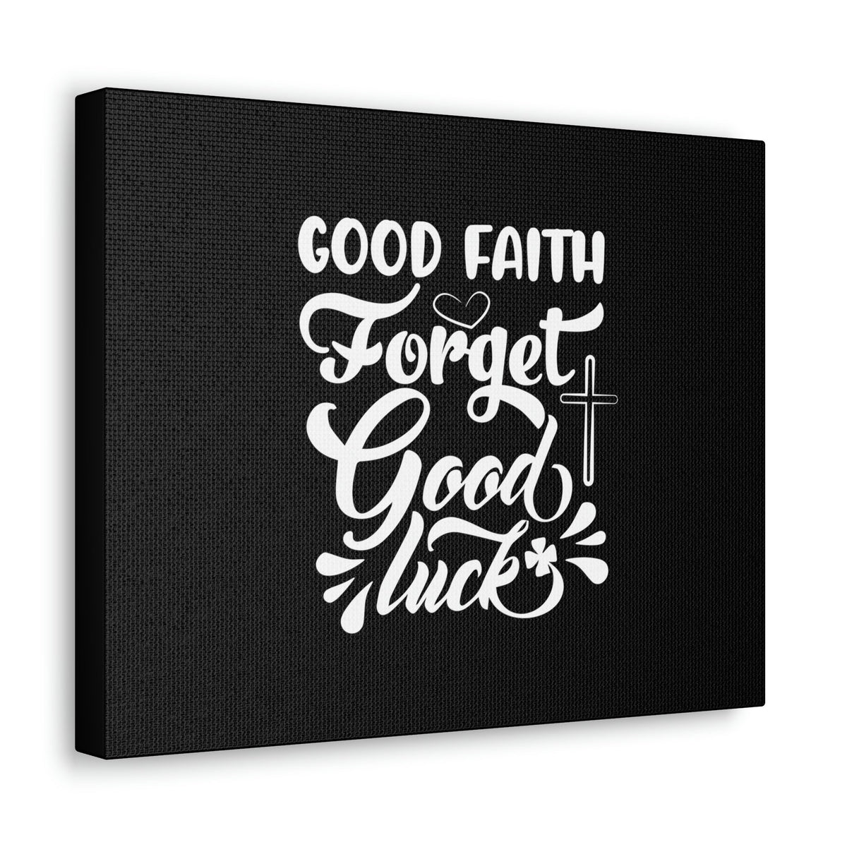 Scripture Walls Good Faith Hebrews 11:1 Black Christian Wall Art Bible Verse Print Ready to Hang Unframed-Express Your Love Gifts