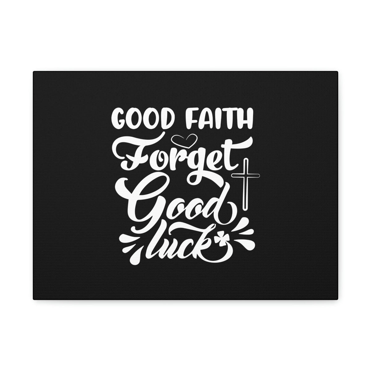 Scripture Walls Good Faith Hebrews 11:1 Black Christian Wall Art Bible Verse Print Ready to Hang Unframed-Express Your Love Gifts