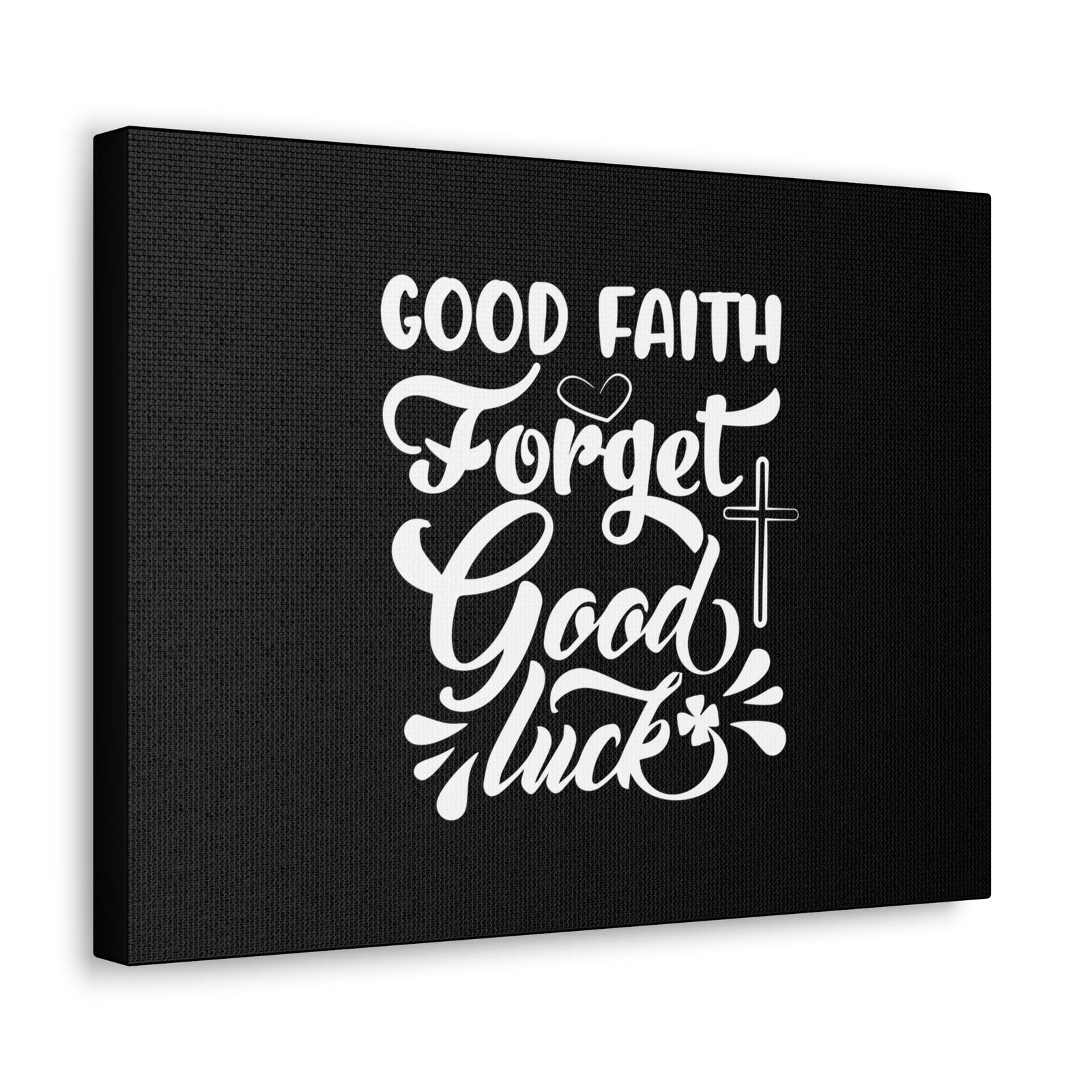 Scripture Walls Good Faith Hebrews 11:1 Black Christian Wall Art Bible Verse Print Ready to Hang Unframed-Express Your Love Gifts