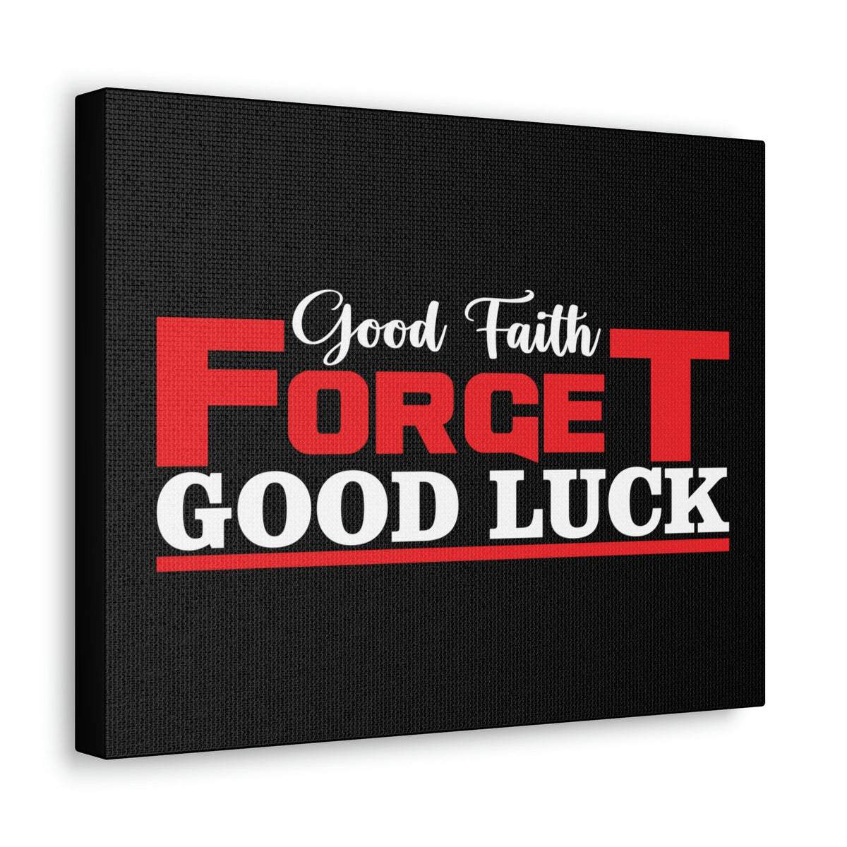 Scripture Walls Good Faith Hebrews 11:1 Red Black Christian Wall Art Bible Verse Print Ready to Hang Unframed-Express Your Love Gifts