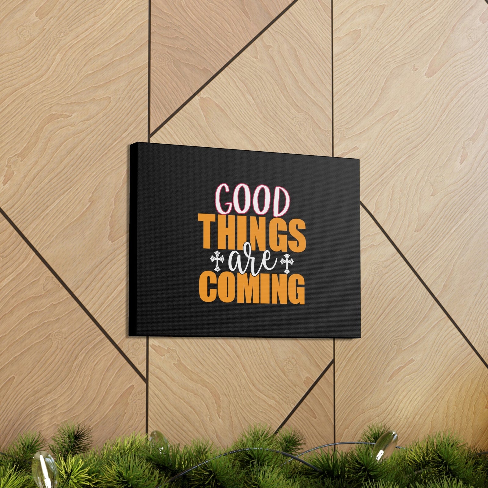 Scripture Walls Good Things Are Coming James 1:17 Christian Wall Art Bible Verse Print Ready to Hang Unframed-Express Your Love Gifts
