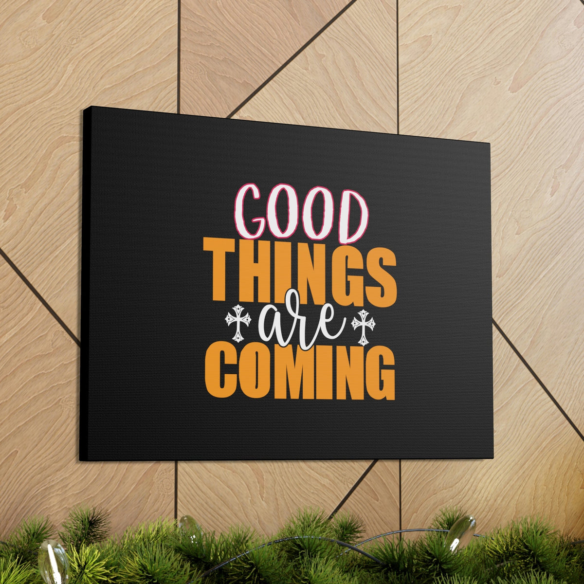 Scripture Walls Good Things Are Coming James 1:17 Christian Wall Art Bible Verse Print Ready to Hang Unframed-Express Your Love Gifts