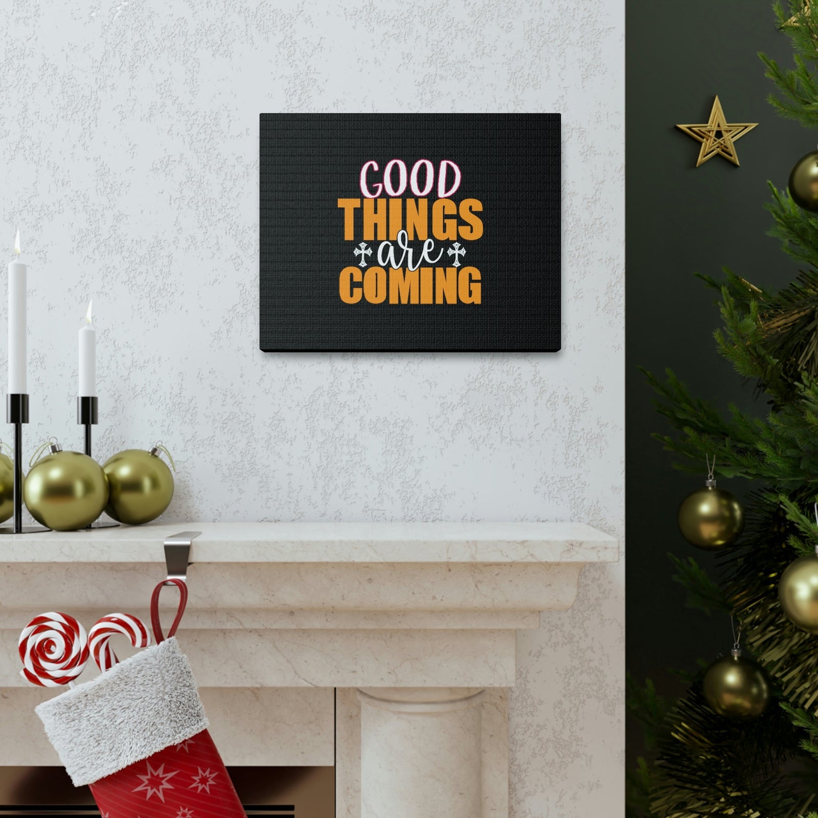 Scripture Walls Good Things Are Coming James 1:17 Christian Wall Art Bible Verse Print Ready to Hang Unframed-Express Your Love Gifts