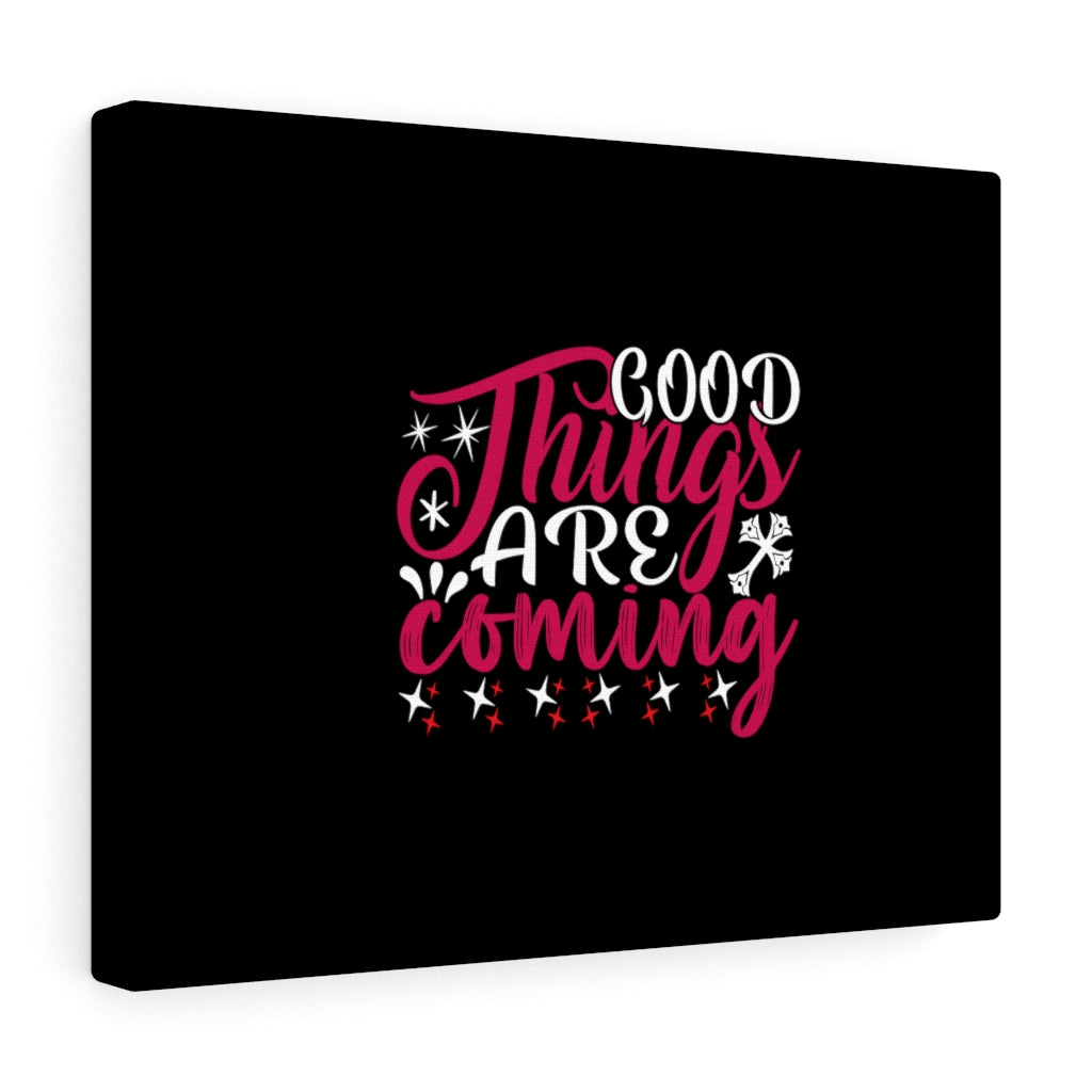 Scripture Walls Good Things Are Coming Stars Bible Verse Canvas Christian Wall Art Ready to Hang Unframed-Express Your Love Gifts