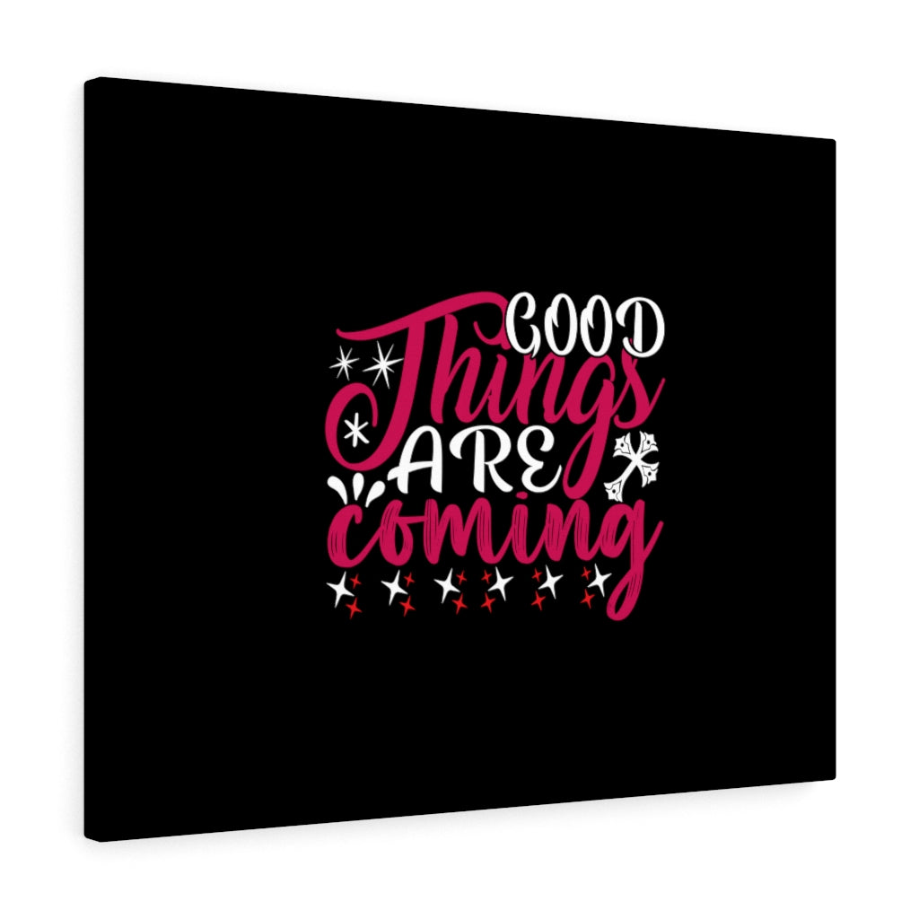 Scripture Walls Good Things Are Coming Stars Bible Verse Canvas Christian Wall Art Ready to Hang Unframed-Express Your Love Gifts