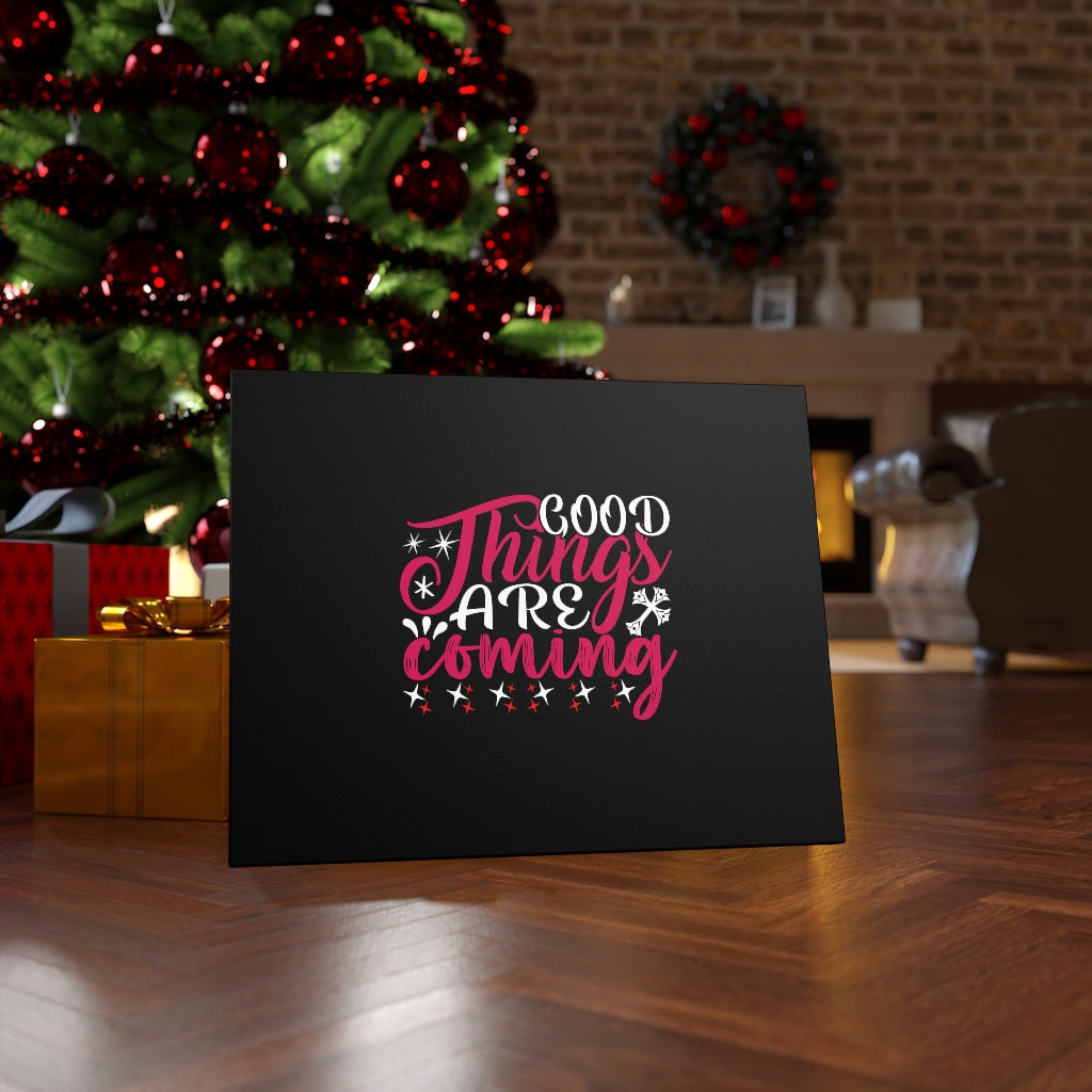 Scripture Walls Good Things Are Coming Stars Bible Verse Canvas Christian Wall Art Ready to Hang Unframed-Express Your Love Gifts