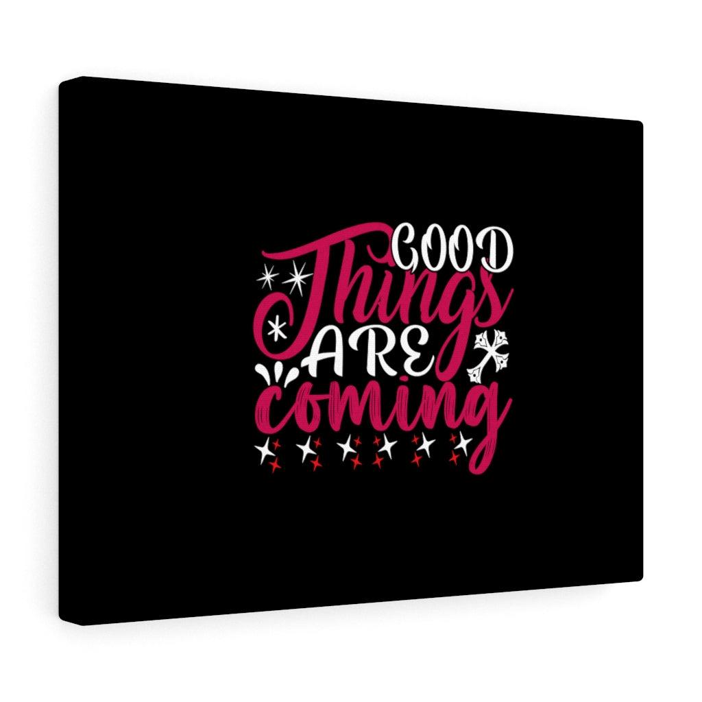 Scripture Walls Good Things Are Coming Stars Bible Verse Canvas Christian Wall Art Ready to Hang Unframed-Express Your Love Gifts