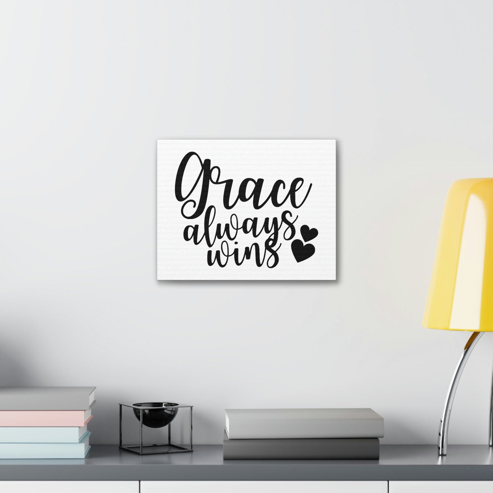 Scripture Walls Grace Always Wins 2 Timothy 1:9 Christian Wall Art Print Ready to Hang Unframed-Express Your Love Gifts