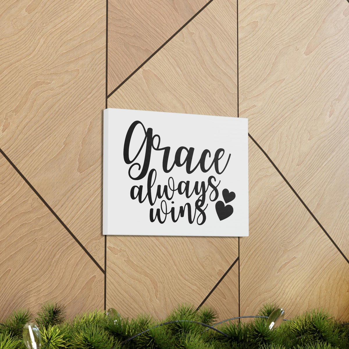 Scripture Walls Grace Always Wins 2 Timothy 1:9 Christian Wall Art Print Ready to Hang Unframed-Express Your Love Gifts