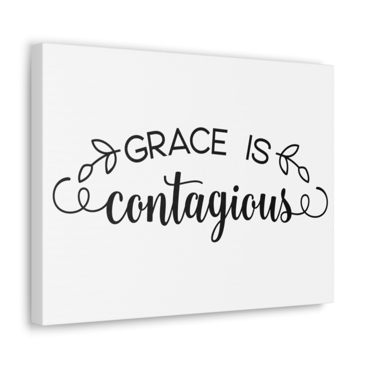 Scripture Walls Grace Is Contagious 2 Corinthians 12:9 Christian Wall Art Print Ready to Hang Unframed-Express Your Love Gifts