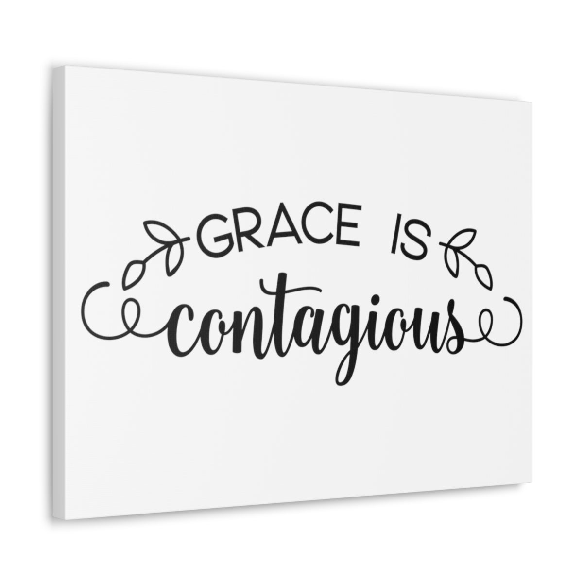 Scripture Walls Grace Is Contagious 2 Corinthians 12:9 Christian Wall Art Print Ready to Hang Unframed-Express Your Love Gifts
