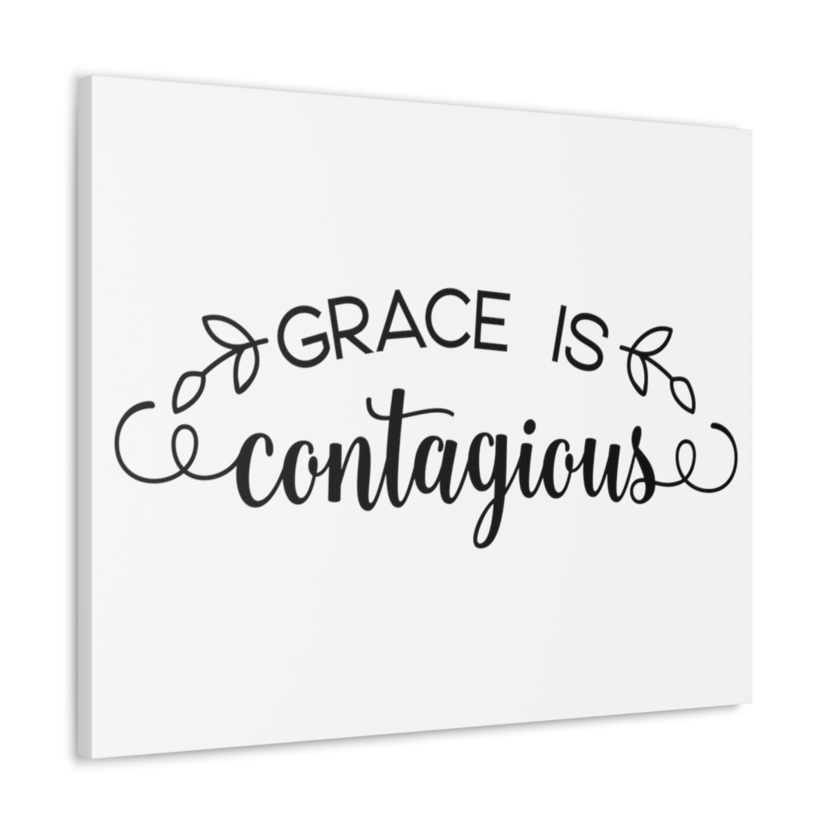 Scripture Walls Grace Is Contagious 2 Corinthians 12:9 Christian Wall Art Print Ready to Hang Unframed-Express Your Love Gifts