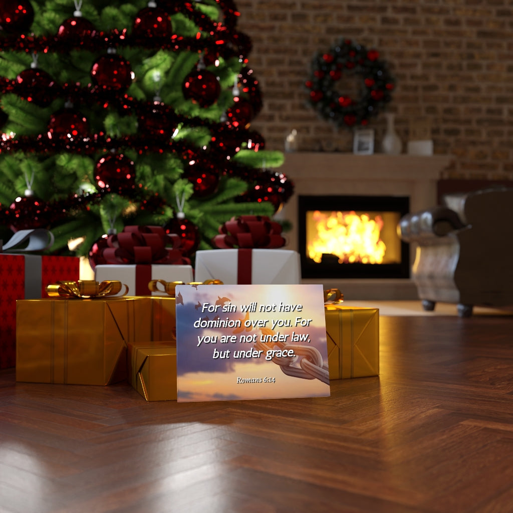 Scripture Walls Grace Romans 6:14 Bible Verse Canvas Christian Wall Art Ready to Hang Unframed-Express Your Love Gifts