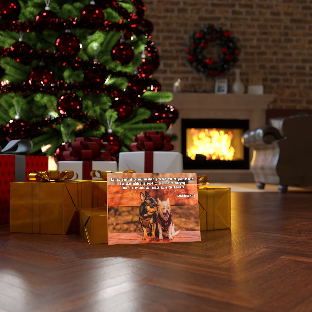 Scripture Walls Grace Unto The HeArers Ephesians 4:29 Bible Verse Canvas Christian Wall Art Ready to Hang Unframed-Express Your Love Gifts