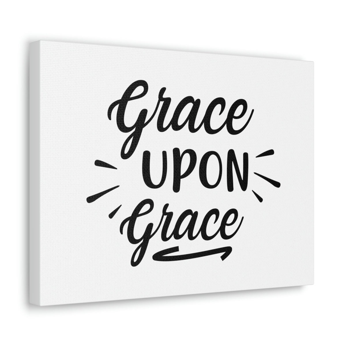 Scripture Walls Grace Upon Grace Acts 15:11 Christian Wall Art Print Ready to Hang Unframed-Express Your Love Gifts