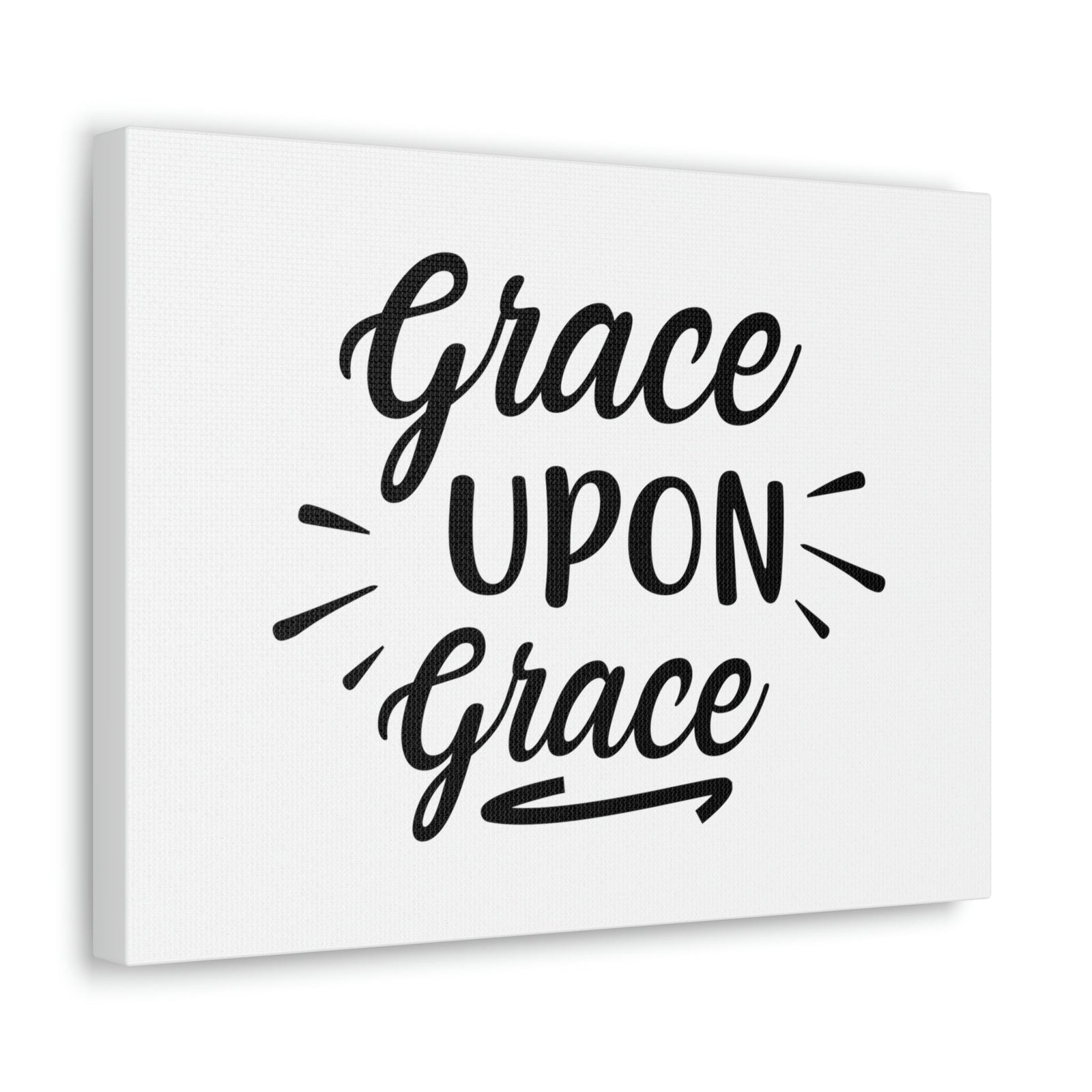 Scripture Walls Grace Upon Grace Acts 15:11 Christian Wall Art Print Ready to Hang Unframed-Express Your Love Gifts