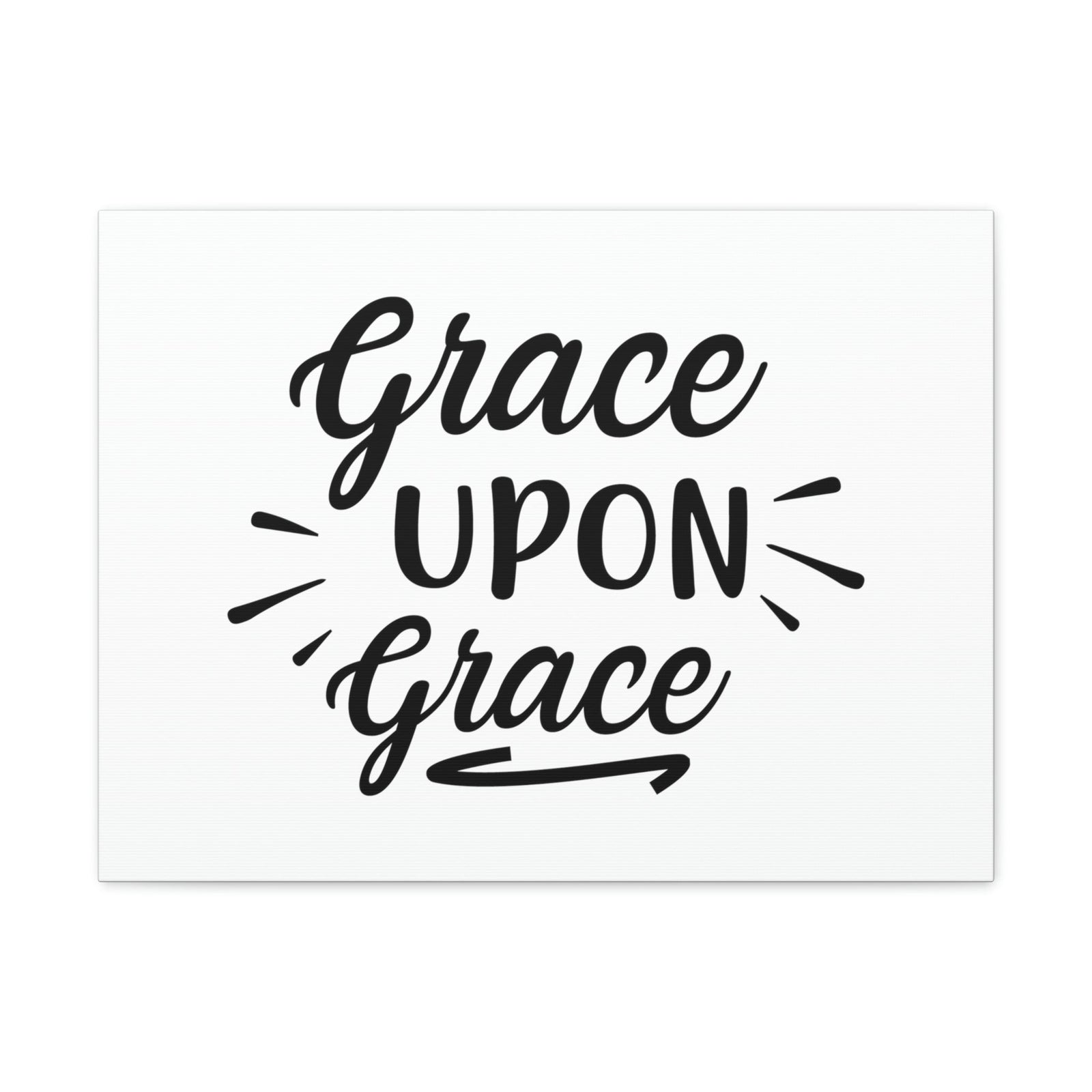 Scripture Walls Grace Upon Grace Acts 15:11 Christian Wall Art Print Ready to Hang Unframed-Express Your Love Gifts