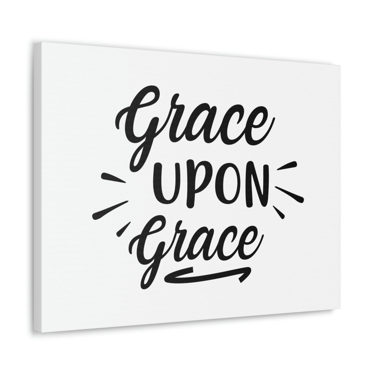 Scripture Walls Grace Upon Grace Acts 15:11 Christian Wall Art Print Ready to Hang Unframed-Express Your Love Gifts