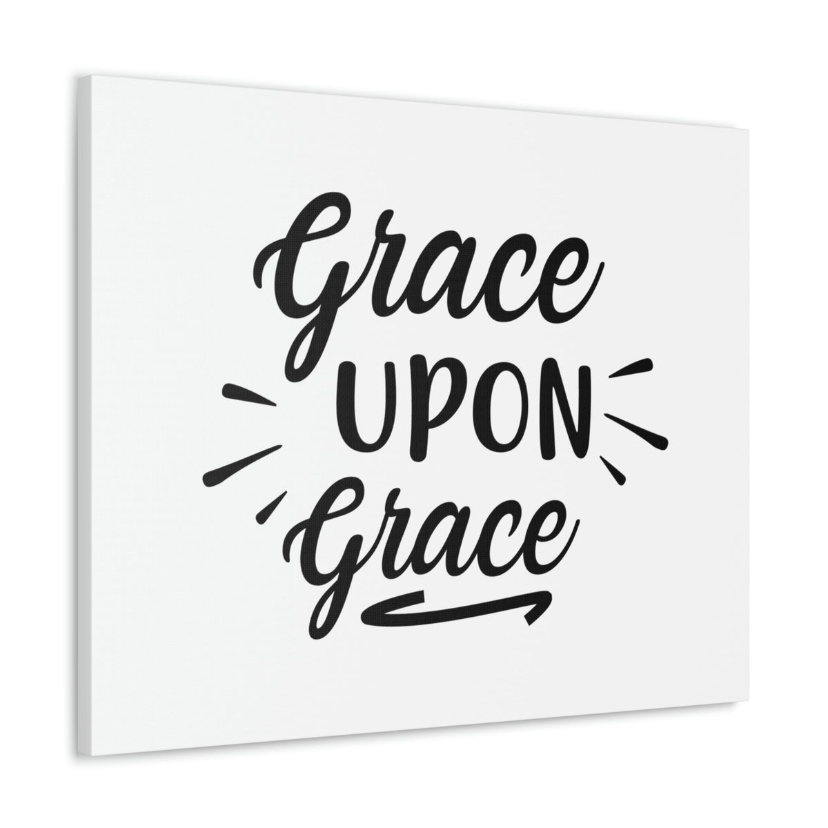 Scripture Walls Grace Upon Grace Acts 15:11 Christian Wall Art Print Ready to Hang Unframed-Express Your Love Gifts