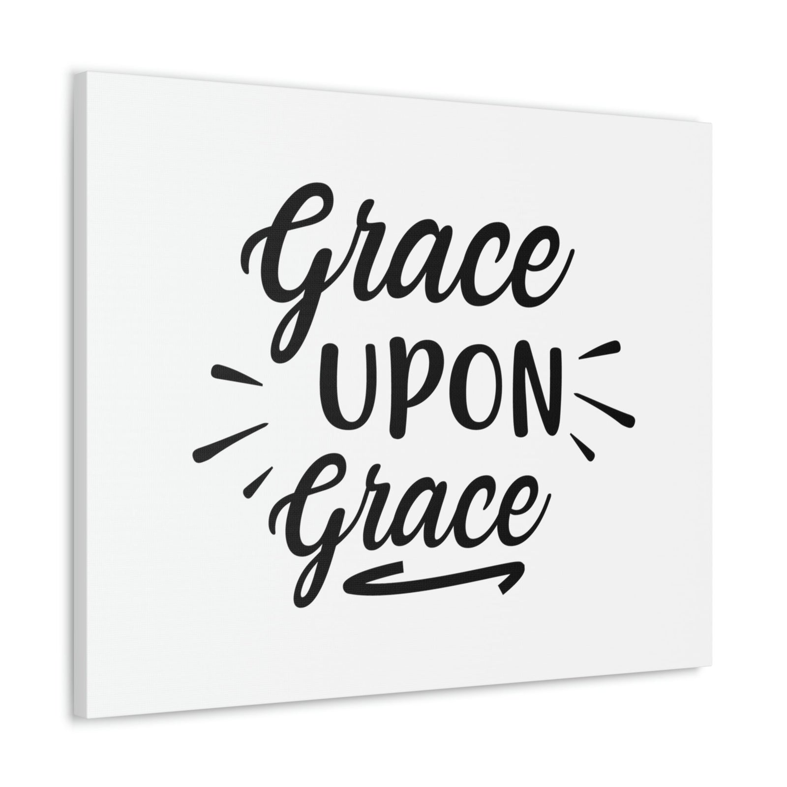 Scripture Walls Grace Upon Grace Acts 15:11 Christian Wall Art Print Ready to Hang Unframed-Express Your Love Gifts