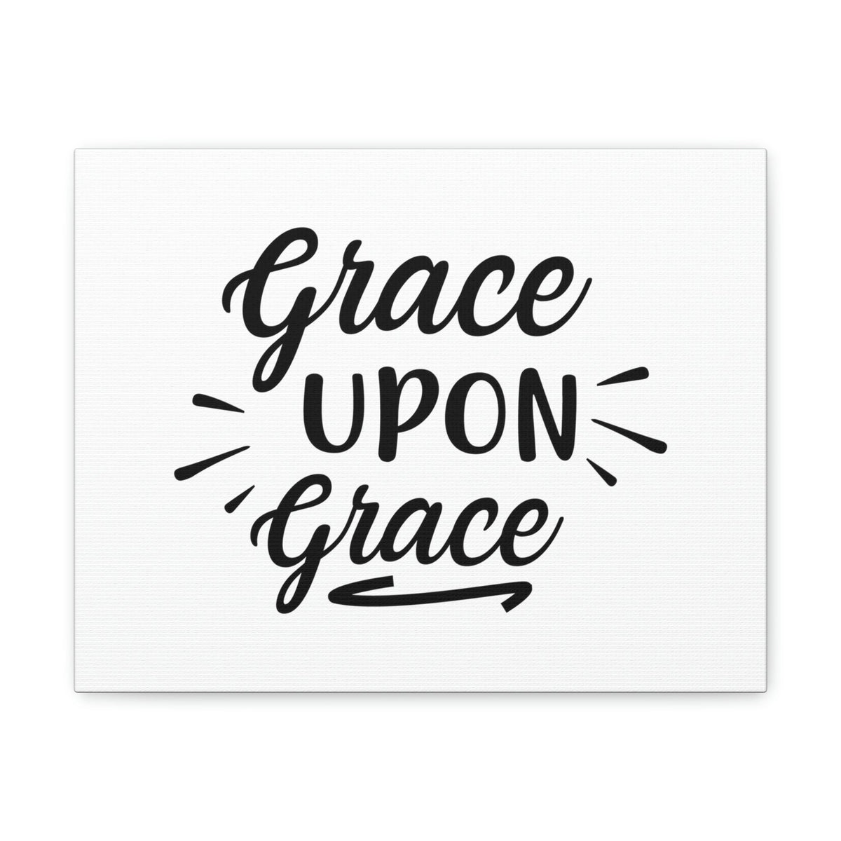 Scripture Walls Grace Upon Grace Acts 15:11 Christian Wall Art Print Ready to Hang Unframed-Express Your Love Gifts