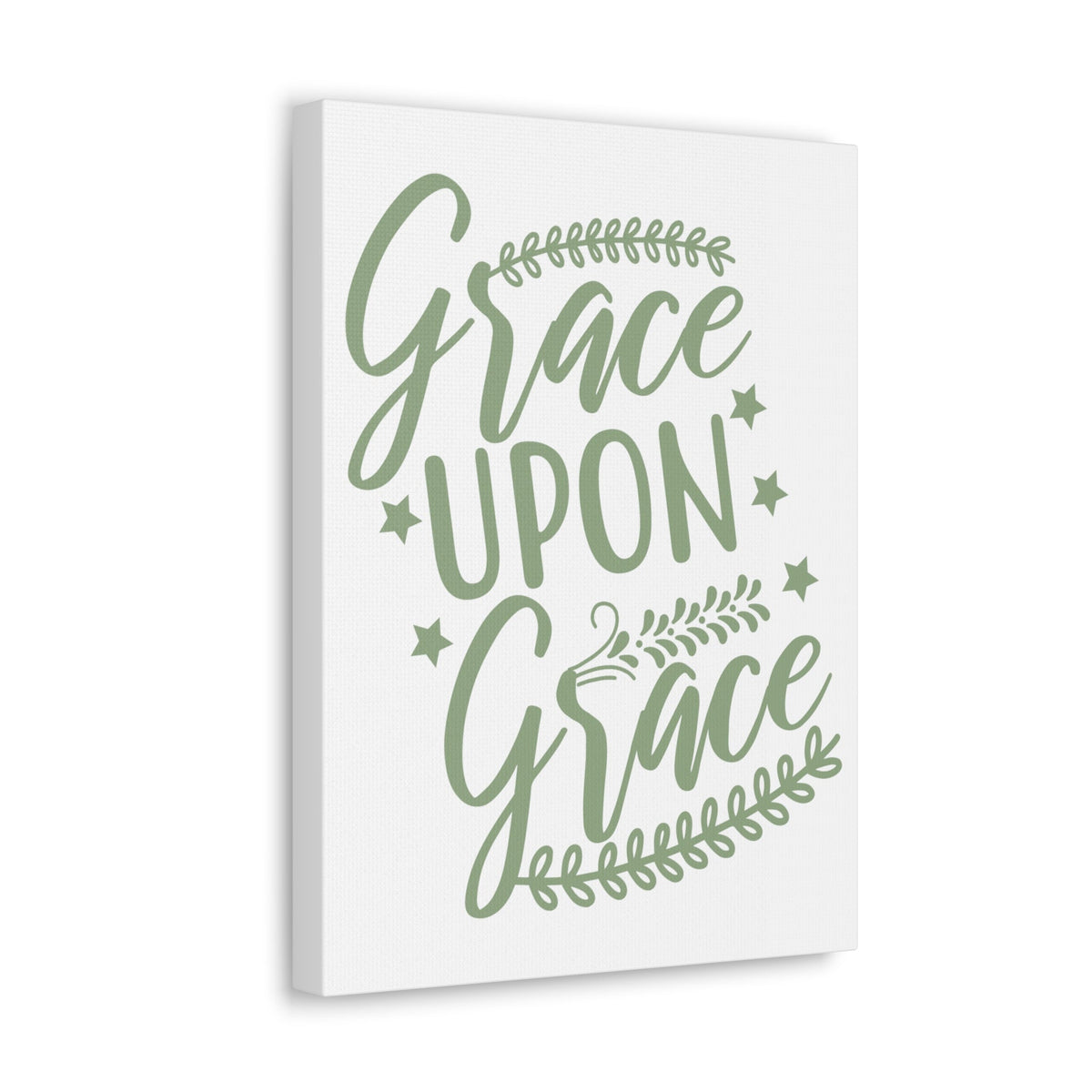 Scripture Walls Grace Upon Grace Ephesians 2:8 Christian Wall Art Print Ready to Hang Unframed-Express Your Love Gifts