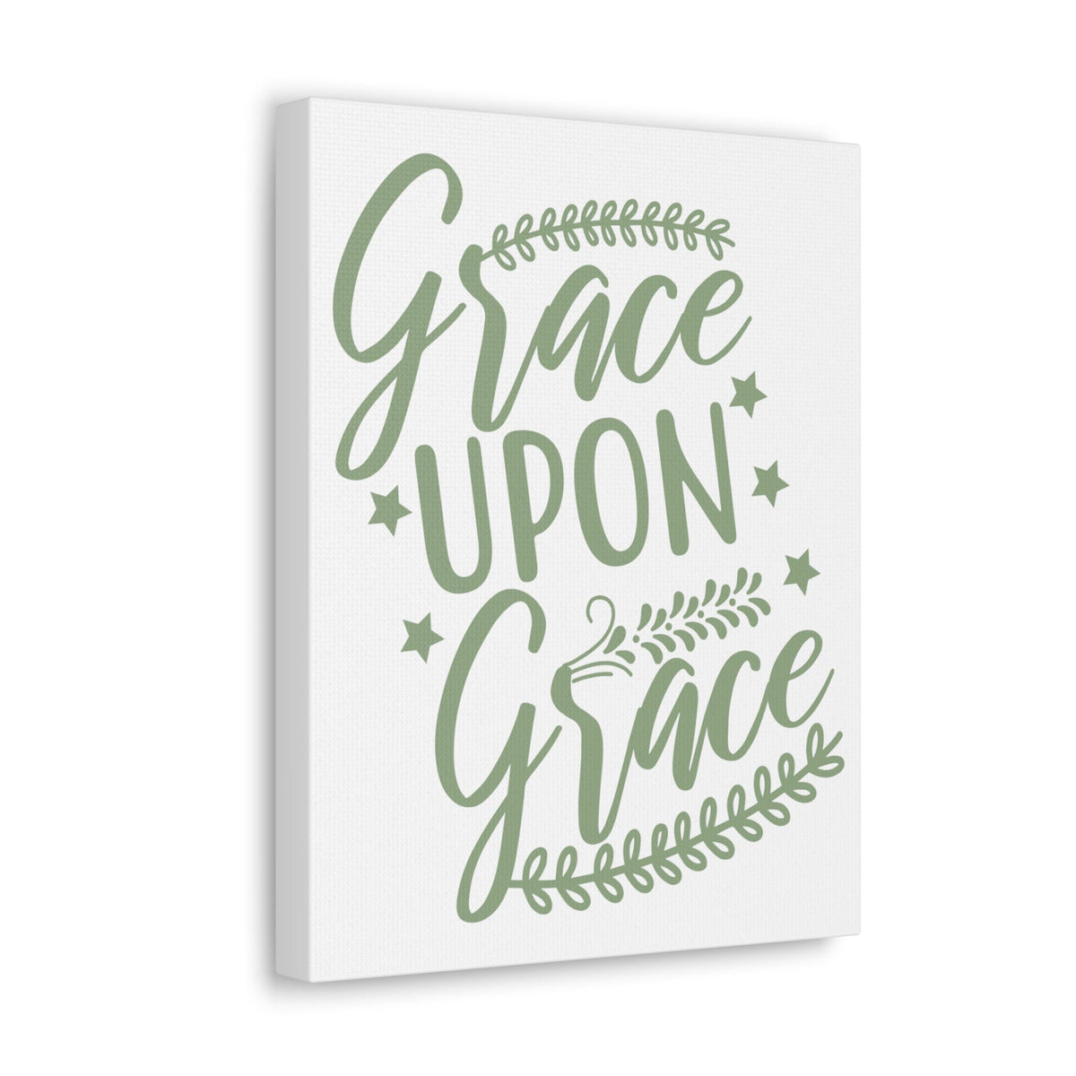 Scripture Walls Grace Upon Grace Ephesians 2:8 Christian Wall Art Print Ready to Hang Unframed-Express Your Love Gifts