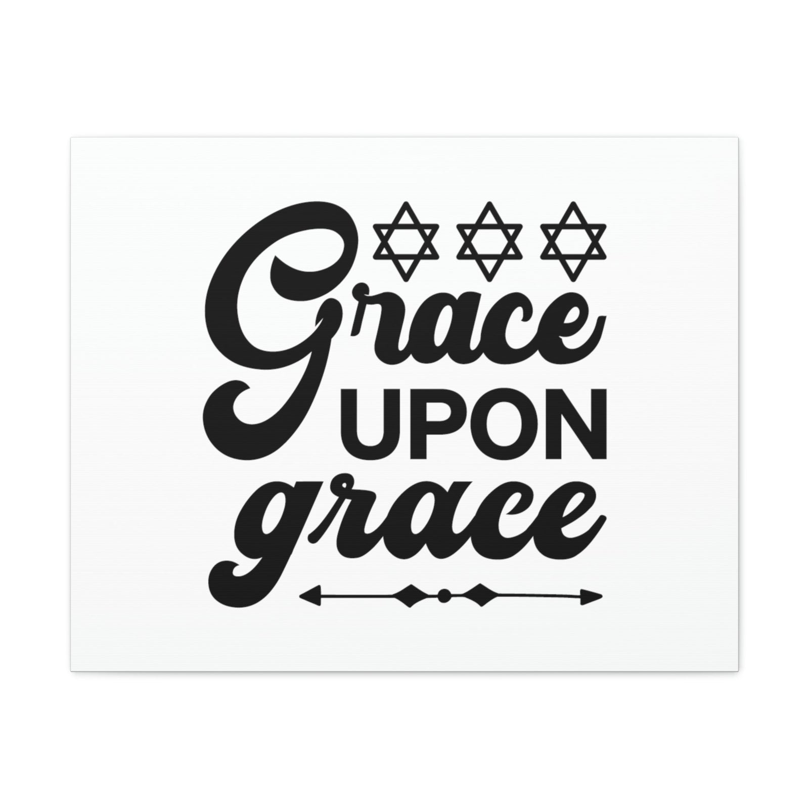 Scripture Walls Grace Upon Grace Hebrews 4:16 Christian Wall Art Bible Verse Print Ready to Hang Unframed-Express Your Love Gifts